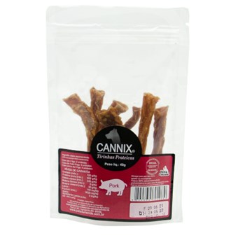 Cannix Tirinhas de Porco 40g - Pets Du Monde