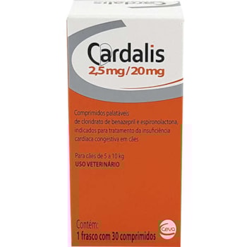 CARDALIS 2,5MG/20MG 10KG CARDALIS 2,5MG/20MG 10KG