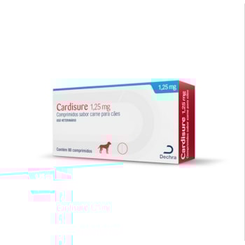 Cardisure 1,25mg 80 comprimidos - Dechra
