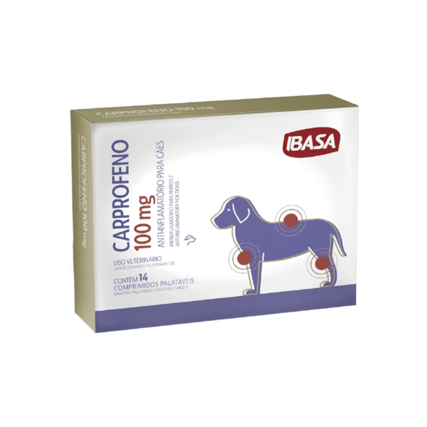 Carprofeno 100mg 14 Comprimidos - Ibasa Carprofeno 100mg 14 Comprimidos - Ibasa