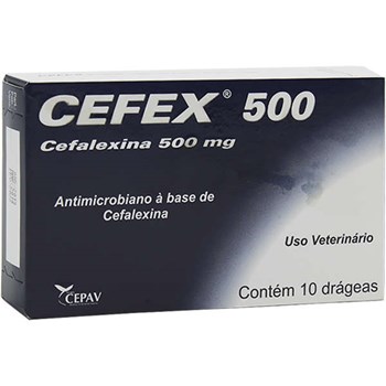 CEFEX 500MG - 10 DRÁGEAS