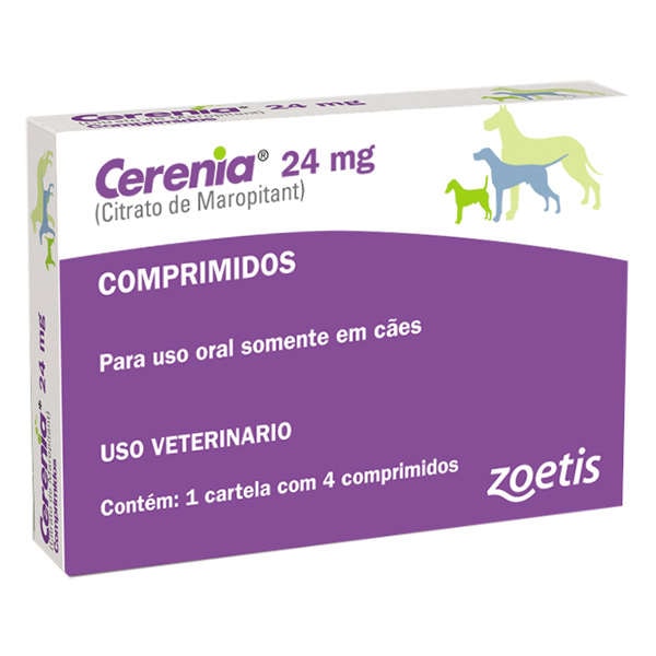 Cerenia 24mg 4 comprimidos - Zoetis Cerenia 24mg 4 comprimidos - Zoetis