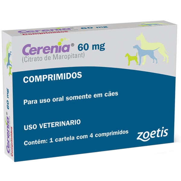 Cerenia 60mg 4 comprimidos - Zoetis Cerenia 60mg 4 comprimidos - Zoetis