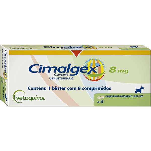 Cimalgex 8mg 8 comprimidos - Vetoquinol