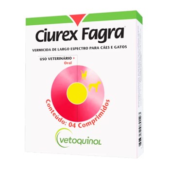 Ciurex Fraga C/ 4 comprimidos - Vetoquinol