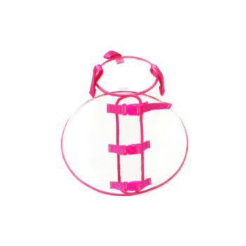 Colar Elizabetano Premium Rosa - Dog's Raça Colar Elizabetano Premium Rosa - Dog's Raça