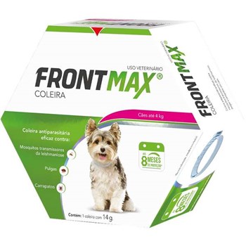 Coleira Anti Pulgas Frontmax Cães até 4kg - Vetoquinol