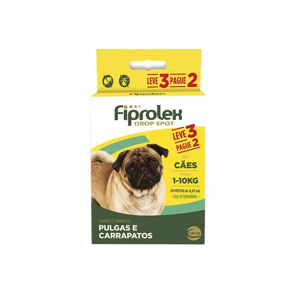 COMBO FIPROLEX CAES ATE 10 KG 0,67ML