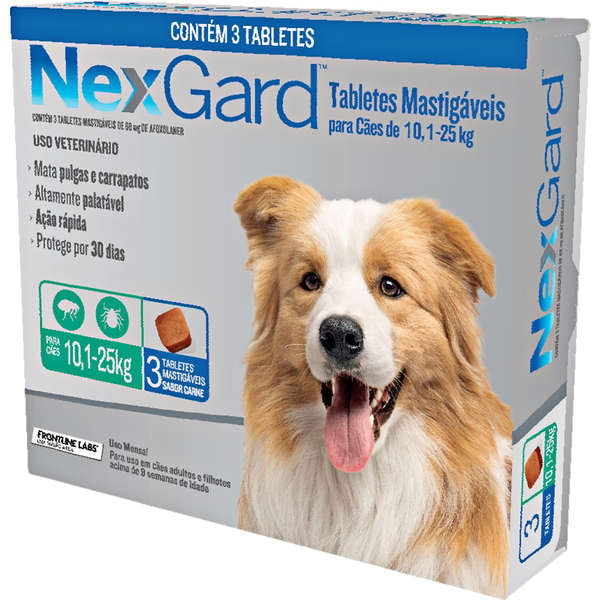 Combo Nexgard G 10,1-25kg - Boehringer Ingelheim