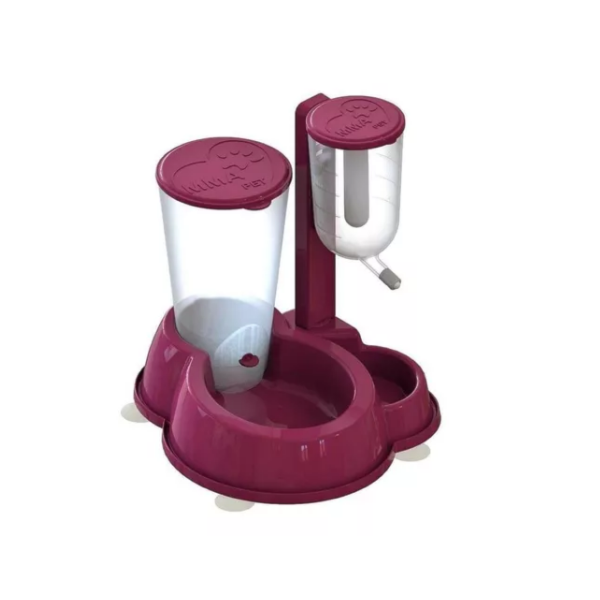 Comedouro e Bebedouro Luxo - BBB Pet Comedouro e Bebedouro Luxo - BBB Pet