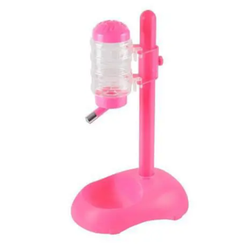 Comedouro e Bebedouro Rosa - Chalesco Comedouro e Bebedouro Rosa - Chalesco