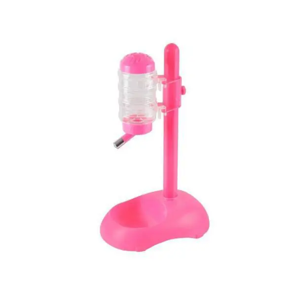 Comedouro e Bebedouro Rosa - Chalesco Comedouro e Bebedouro Rosa - Chalesco