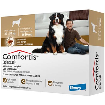 Comfortis 1620mg Cães (27 a 54kg) - 1 comprimido - Elanco