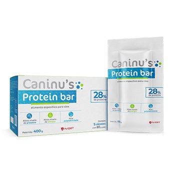 Complemento Alimentar Caninus Protein Bar Cães