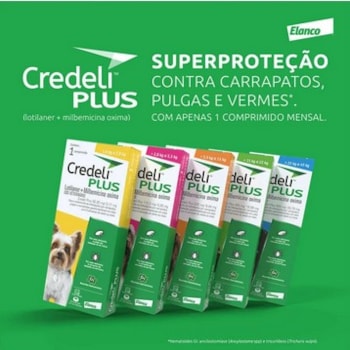 Credeli plus 900mg 1 comprimido - 22 a 45 KG - Elanco
