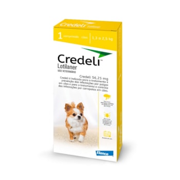 Credeli tab 56.25mg 1 comprimido - Elanco