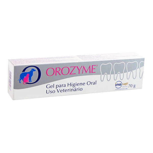 Creme Dental Orozyme 70g - Inovet Creme Dental Orozyme 70g - Inovet