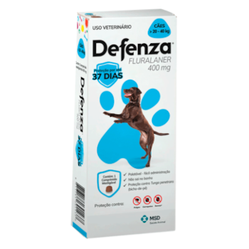 Defenza Cães 20-40kg - 400mg MSD