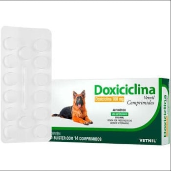 Doxiciclina 100mg 24x14 comprimidos - Vetnil