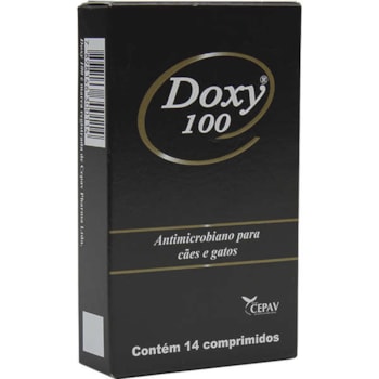 Doxy 100mg Antimicrobiano 14 comprimidos - Cepav Doxy 100mg Antimicrobiano 14 comprimidos - Cepav