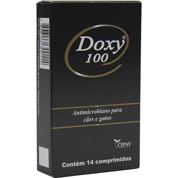 Doxy 100mg Antimicrobiano 14 comprimidos - Cepav