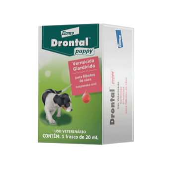 Drontal Cães Suspensão Puppy 20ml Drontal Cães Suspensão Puppy 20ml