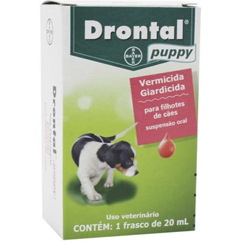 Drontal Cães Suspensão Puppy 20ml - Bayer