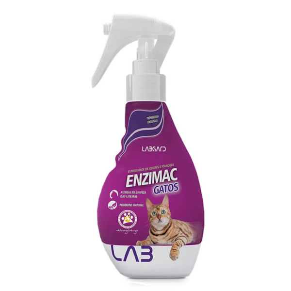 Enzimac Eliminador de Odor Para Gatos - Lab Enzimac Eliminador de Odor Para Gatos - Lab