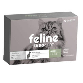 Feline Endo Spot 2kg até 5kg - Labyes