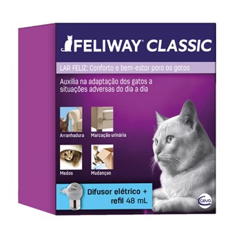 Feliway Classic Kit C/Difusor 48ml - Ceva