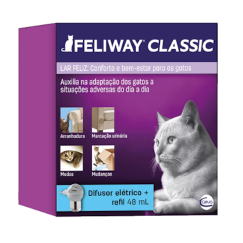 Feliway Classic Kit C/Difusor 48ml - Ceva Feliway Classic Kit C/Difusor 48ml - Ceva