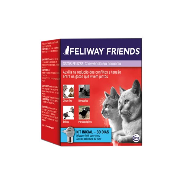 Feliway Friends KIT C/Difusor UN 48ml - Ceva
