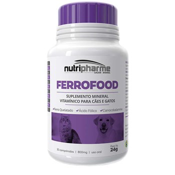FerroFood 30 comprimidos - Nutripharme
