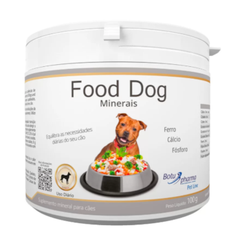 Food Dog Minerais 100g - Botupharma Food Dog Minerais 100g - Botupharma