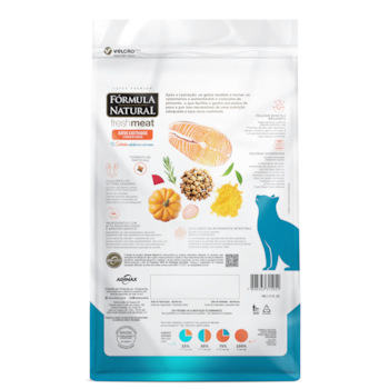 Fórmula Natural Fresh Meat Gatos Castrados Salmão, Abóbora e Cúrcuma