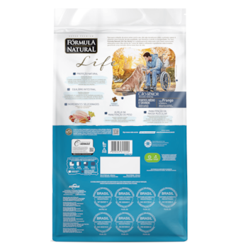 Fórmula Natural Super Premium Life Cão Sênior Portes Médio e Grande Sabor Frango e Cenoura - 15Kg Fórmula Natural Super Premium Life Cão Sênior Portes Médio e Grande Sabor Frango e Cenoura - 15Kg