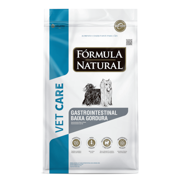 Fórmula Natural Vet Care Gastrointestinal Baixa Gordura Cães