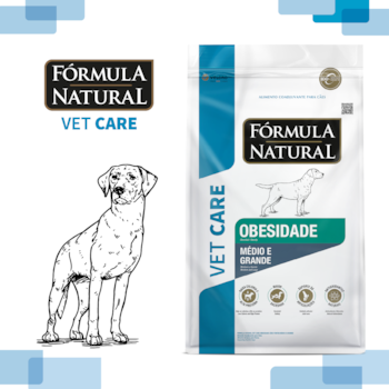 Fórmula Natural Vet Care Obesidade Cães Portes Médio e Grande Fórmula Natural Vet Care Obesidade Cães Portes Médio e Grande