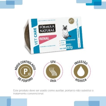Fórmula Natural Vet Care Renal Gatos Úmido