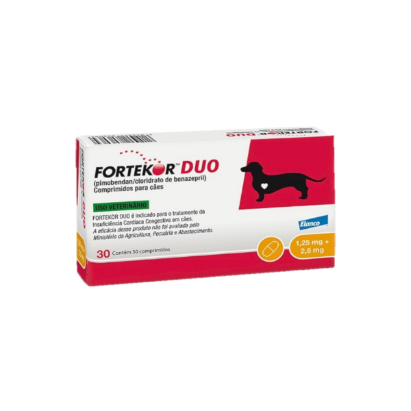 FORTEKOR DUO 1.25/2.5MG 30 COMPRIMIDOS FORTEKOR DUO 1.25/2.5MG 30 COMPRIMIDOS