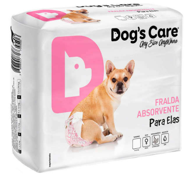 Fralda Dog's Care Cães Fêmeas G Fralda Dog's Care Cães Fêmeas G