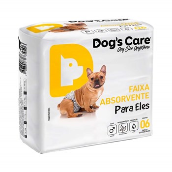 Fralda Dog's Care Cães Machos G