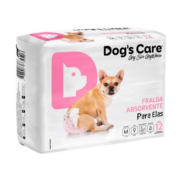 Fralda Dog's Care Ecofralda Cães Fêmeas M Fralda Dog's Care Ecofralda Cães Fêmeas M