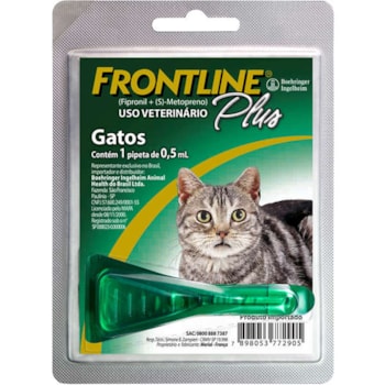 Frontline Plus Gatos Unidade - Boehringer Ingelheim Frontline Plus Gatos Unidade - Boehringer Ingelheim
