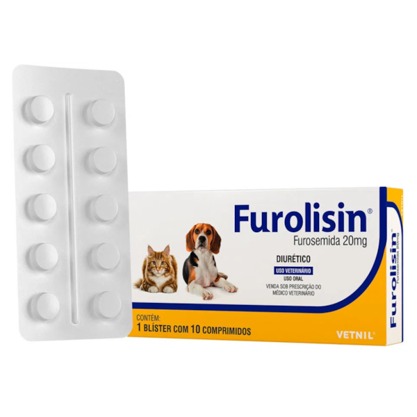 FUROLISIN 20MG - 10 COMPRIMIDOS BLISTER FUROLISIN 20MG - 10 COMPRIMIDOS BLISTER