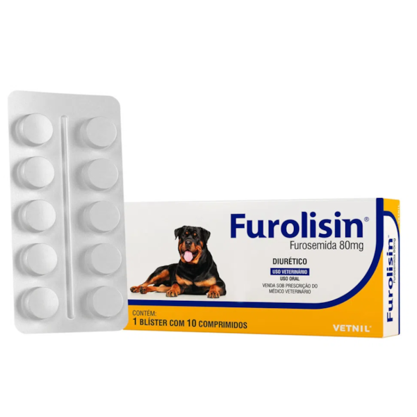 FUROLISIN 80MG - 10 COMPRIMIDOS BLISTER FUROLISIN 80MG - 10 COMPRIMIDOS BLISTER