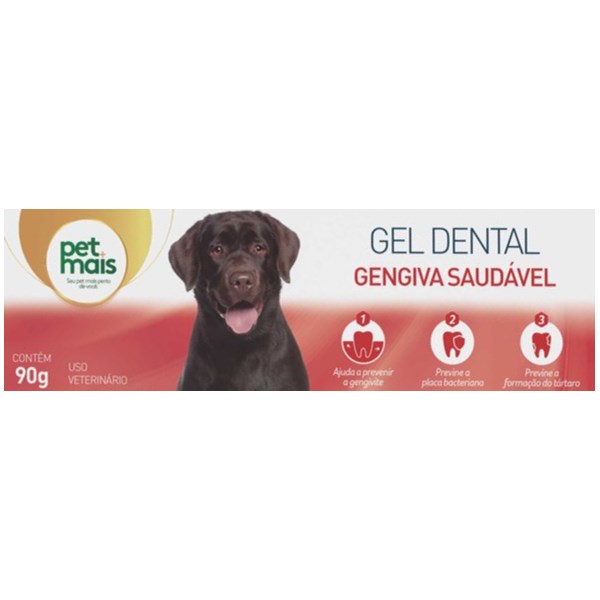Gel Dental Gengiva Sensível 90g - Pet Mais