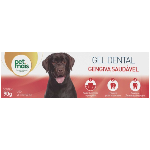 Gel Dental Gengiva Sensível 90g - Pet Mais Gel Dental Gengiva Sensível 90g - Pet Mais
