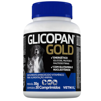 Glicopan Gold 30 Comp 30g - Vetnil Glicopan Gold 30 Comp 30g - Vetnil