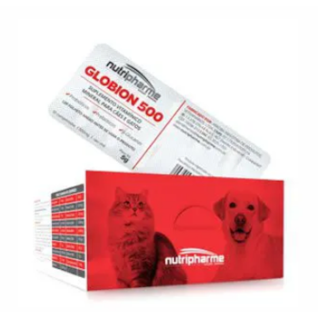 Globion Pet 500mg Blister 10 comprimidos - Nutripharme Globion Pet 500mg Blister 10 comprimidos - Nutripharme